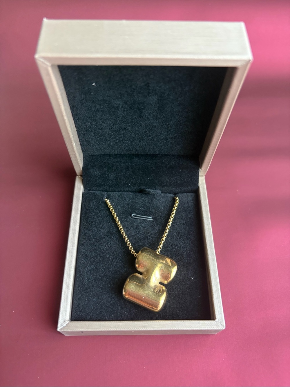 Gold Tone Pendant Necklace - Women’s Fashion Jewelry
